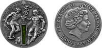 Niue 5 dollars 2022 Hermes & Mercury 2 oz Antique finish Silver Coin 5$ ... 249,90 EUR kostenloser Versand