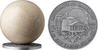 The Eye of Pantheon 5 oz Antique finish Silver Coin 5000 Francs CFA Cameroon 2024