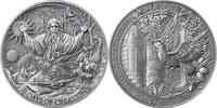 The Seven Days of Creation Bible Stories 2 oz Antique finish Silver Coin 2000 Francs CFA Cameroon 2024