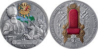 Cameroon Ottoman Empire The Legacy of the Greatest Empires 2 oz Antique finish Silver Coin 2000 Francs CFA Cameroon 2024 2000 francs 2024 Antique fin