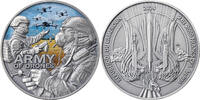 Army of Drones Guardians of Freedom 2 oz Antique finish Silver Coin 2000 Francs CFA Cameroon 2024