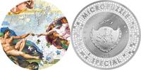 Palau 20 dollars 2023 Creation of Adam Micropuzzle Treasures 5 oz Proof ... 649,90 EUR kostenloser Versand