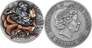 Niue 5 dollars 2022 Kitsune 2 oz Antique finish Silver Coin 5$ Niue 2022... 269,90 EUR kostenloser Versand