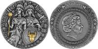 Niue 5 dollars 2022 Hera & Juno 2 oz Antique finish Silver Coin 5$ Niue ... 249,90 EUR kostenloser Versand
