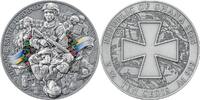 Ghana 10 cedis 2025 Ukraine. Battle Hardened 2 oz Antique finish Silver ... 269,90 EUR kostenloser Versand