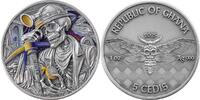 Ghana 5 cedis 2025 Miner Memento Mori 1 oz Antique finish Silver Coin 5 ... 109,00 EUR kostenloser Versand