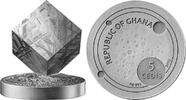 Ghana 5 cedis 2025 Space Cube | Muonionalusta Cube Coin 2 oz Antique fin... 299,90 EUR kostenloser Versand