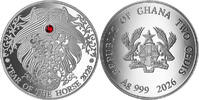 Ghana 2 cedis 2025 2026 Republic of Ghana 2 cedis Lunar Year - Year of t... 79,90 EUR kostenloser Versand