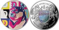 United Crypto States 1 Dogecoin Doge Coin United Crypto States 1 oz Proof-like Silver Coin 1 Dogecoin 2022 United Crypto States -