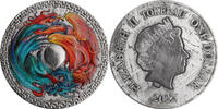 Tokelau 1 Dollar Phoenix and Dragon Meteorite Coin Series Aletai 1 oz Proof Coin 1$ Tokelau 2022 -