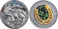 Cameroon 2000 Francs Ride Your Luck Lucky Coin 2 oz Antique finish Silver Coin 2000 Francs CFA -