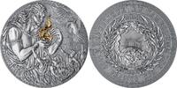Cameroon 3000 Francs Prometheus The Great Greek Mythology 3 oz Antique finish Silver Coin 3000 Francs CFA -