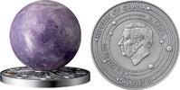 Mercury Solar System 2 oz Antique finish Silver Coin 10 Cedis Republic of Ghana 2024