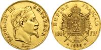France 100 Francs 1866-A Napoleon III, Paris mint AU