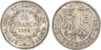 10 Francs 1848 Switzerland Geneva. Canton AU/UNC