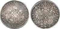 Germany Taler Saxony. Christian II -