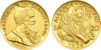 Albania 20 Franga Ari 1926-R Prince Skanderbeg Rome mint NGC MS62