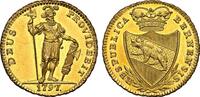 Switzerland 2 Duplone 1797 Bern. Canton Deep Prooflike NGC MS63 DPL