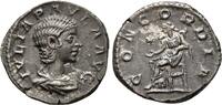 AR Denarius AD 219-220. Roman Imperial. Julia Paula, Augusta, Extremely fine.