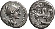 Roman Republican AR Denarius M. Cipius M.f. -