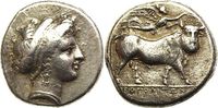 Griechenland AR Didrachm Campanie. Naples