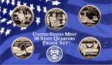 United States  2003 U.S Mint five quarters Proof Set (G14)
