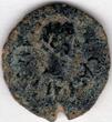 CYPRUS, PAPHOS AE18 Augustus, 27 BC-AD 14 Augustus temple of Aphrodite, Paphos mint(EC22) NGC F