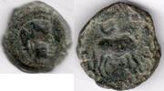 Roman Republic Castulo ancient Hispania semis, 120-20 BC (H8) -