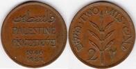 Palestine Palestine British Mandate 1946 two mils (P246) -