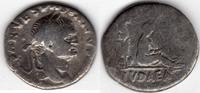 ROMAN EMPIRE ancient Roman silver denarius Judea Capta Vespasian  69-79 AD 