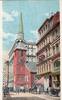 USA Trinity Church Boston vintage postcard -