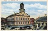 USA Faneuil Hall, Boston vintage postcard -