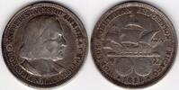 USA 1893 silver half dollar Columbian Exhibition Chicago (W8) -