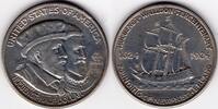 USA 1924 silver half dollar Hugenot Walloon Tercentenary (W10) -