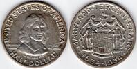 USA 1934 silver half dollar Maryland Tercentenary (W16) -