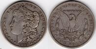 USA  1898-S Morgan Silver Dollar (M98S)