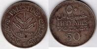 Palestine Palestine British Mandate 1942 50 mils (P5042) -