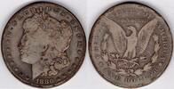 USA  1880-CC Morgan Silver Dollar (M80CC)