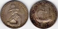 USA 1920 silver half dollar Pilgrim Tercentenary (W26) -