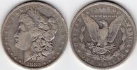 USA  1883 - O Morgan Silver Dollar (M83O)