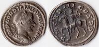 Roman Empire Roman denarius Gordian III riding horse, 240-244 (C272) -