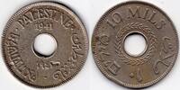 Palestine Palestine British Mandate 1941 10 mils (P1041) -