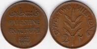 Palestine Palestine British Mandate 1927 two mils (P227) -