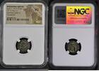 BYZANTINE EMPIRE AE 12 Nummi NGC certified Justin I Byzantine nummi, 518-527 (X2) -