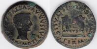 Roman Empire Tiberius Italica (Sevilla province) As (H29) -