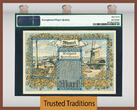 Welt Banknoten 75 MARK 1922 TT PK 8 MEMEL / FRENCH ADMINISTRATION - POST WWI  PMG 67 EPQ SUPERB! SUPERB st!