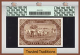 Welt Banknoten 100 FRANCS 1960 TT PK 2 MALI  "MODIBO KEITA" PCGS 67 PPQ SUPERB GEM FINEST KNOWN! SUPERB GEM NEW ON THIS ONE GRADED AT THIS GRADE LEVEL WITH NONE GRADED FINER BY PMG POPULATION REPORT.
