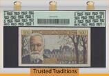 Welt Banknoten 55 FRANCE 1954-55 TT PK 133a 1954- 500 FRANCS VICTOR HUGO PCGS 66 PPQ GEM NEW NONE FINER LOVELY NOTE. THERE IS NONE GRADED HIGHER BY PMG!