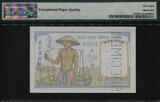 Welt Banknoten 1 PIASTRE 1946 TT PK 54cs FRENCH INDO-CHINA  SPECIMEN PMG 68Q POP 1 UNIMPROVABLE SUPERB st! TOP POPULATION FINEST KNOWN BY PMG!