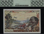 Welt Banknoten 5000 FRANCS TT PK 11 1980 CENTRAL AFRICAN REPUBLIC  PCGS 66 PPQ GEM NEW